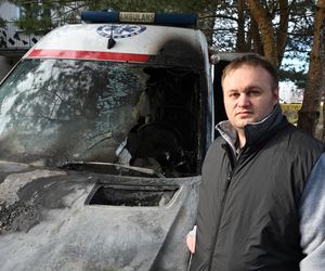 Pan Łukasz stracił swój ambulans