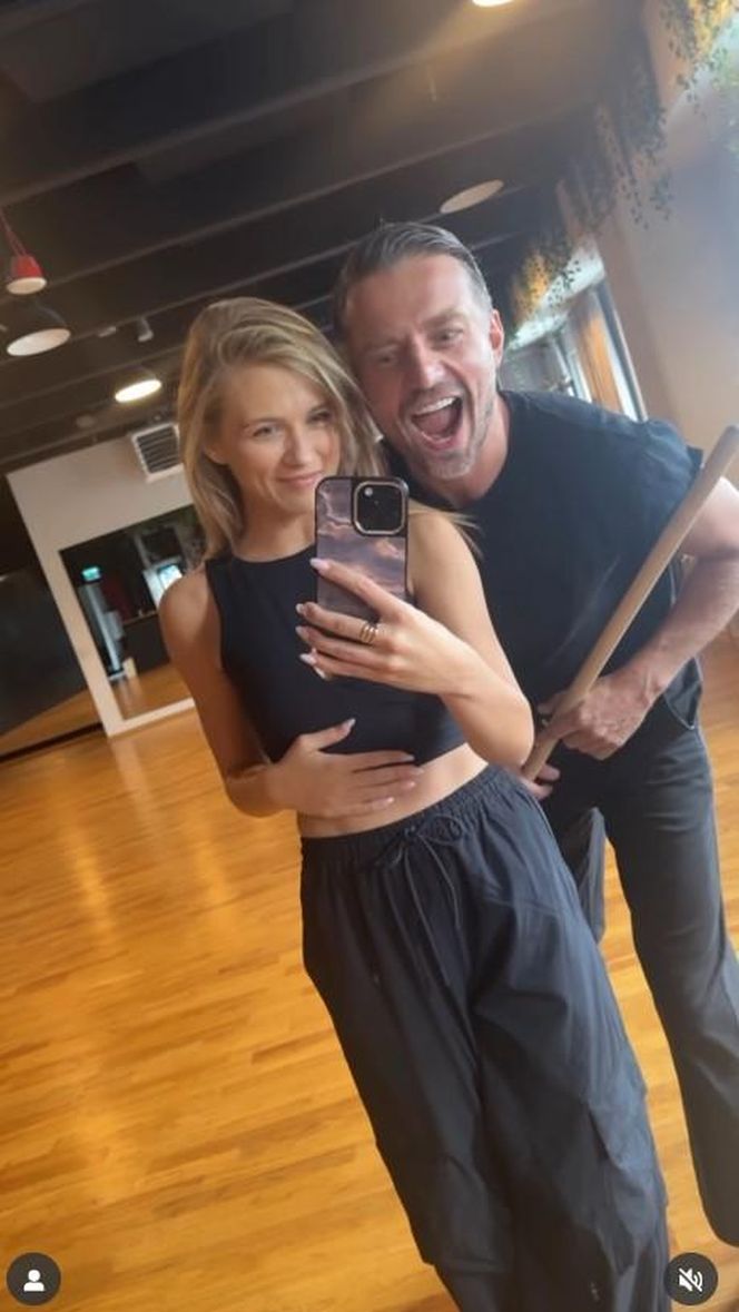 Agnieszka Kaczorowska i Marcin Rogacewicz