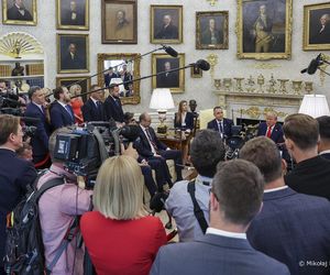 Spotkanie Donalda Trumpa z Karolem Nawrockim