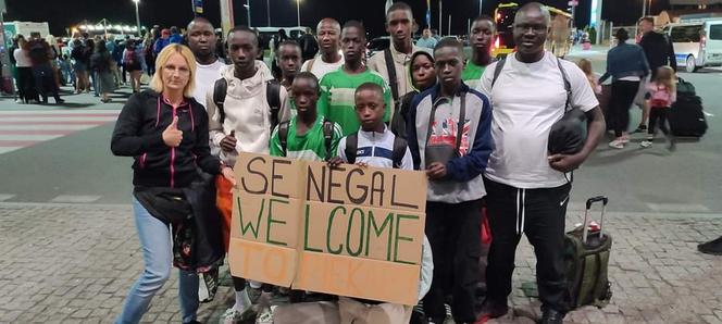 Zapobiegła deportacji chłopców z Senegalu