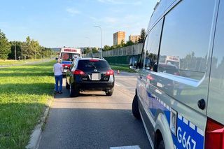 12-latka na rowerze potrącona na al. Jana Pawła II w Tarnowie. Dziecko trafiło do szpitala