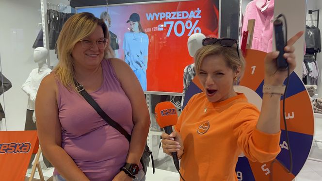 Patrol Eska Summer City odwiedził sklep Reporter