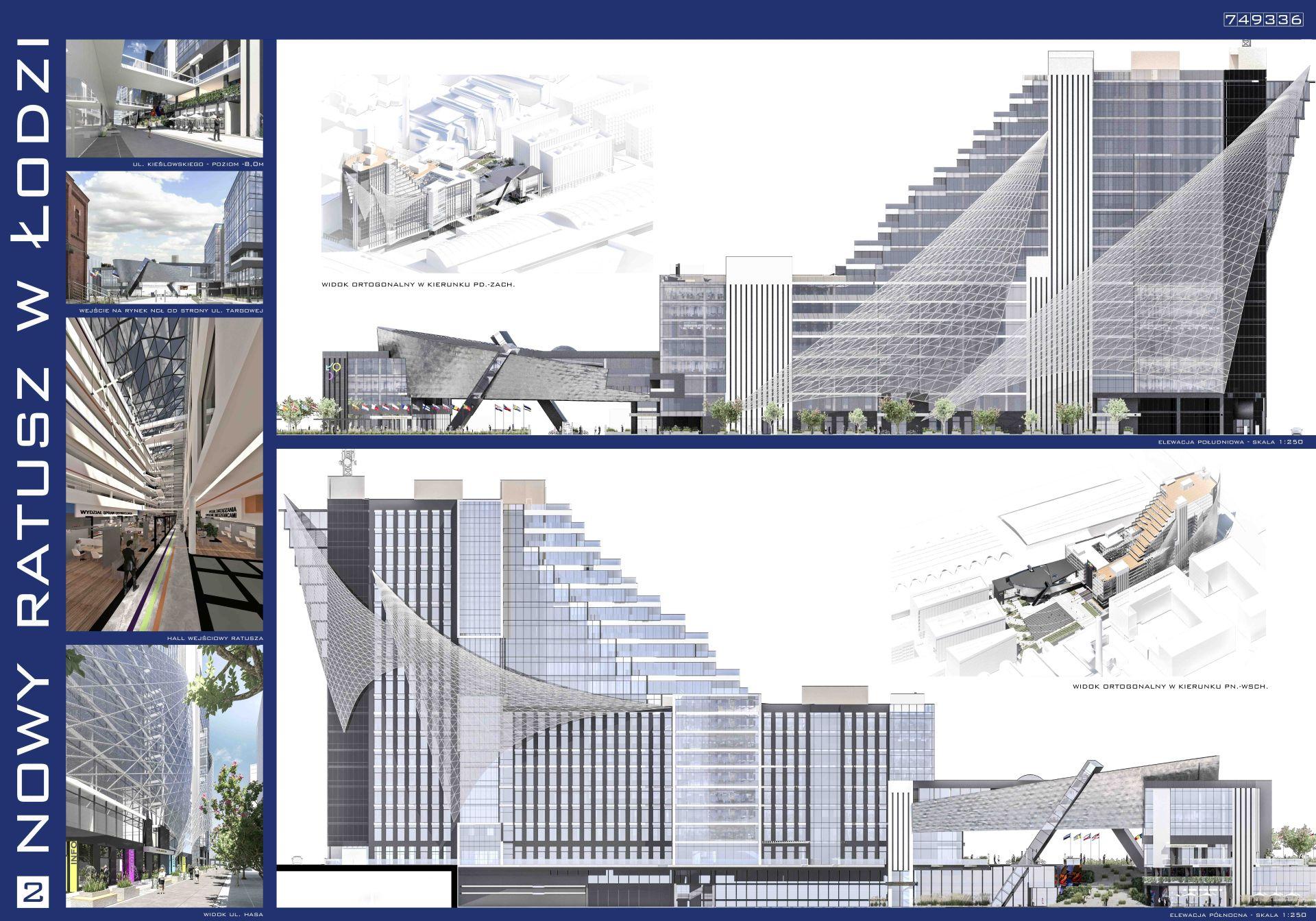 Nowy Ratusz w Łodzi: wyniki konkursu