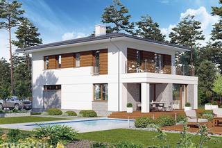 Projekt domu Doborowy od Muratora - wizualizacje, plany, zdjęcia z budowy