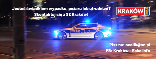 Kraków: Jesteś świadkiem wypadku?