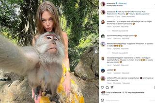 Joanna Opozda zarabia na Bali