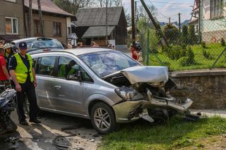 Wypadek w Łapszach Niżnych