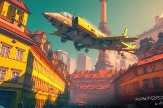 Miasta przyszłości - obrazy sztucznej inteligencji