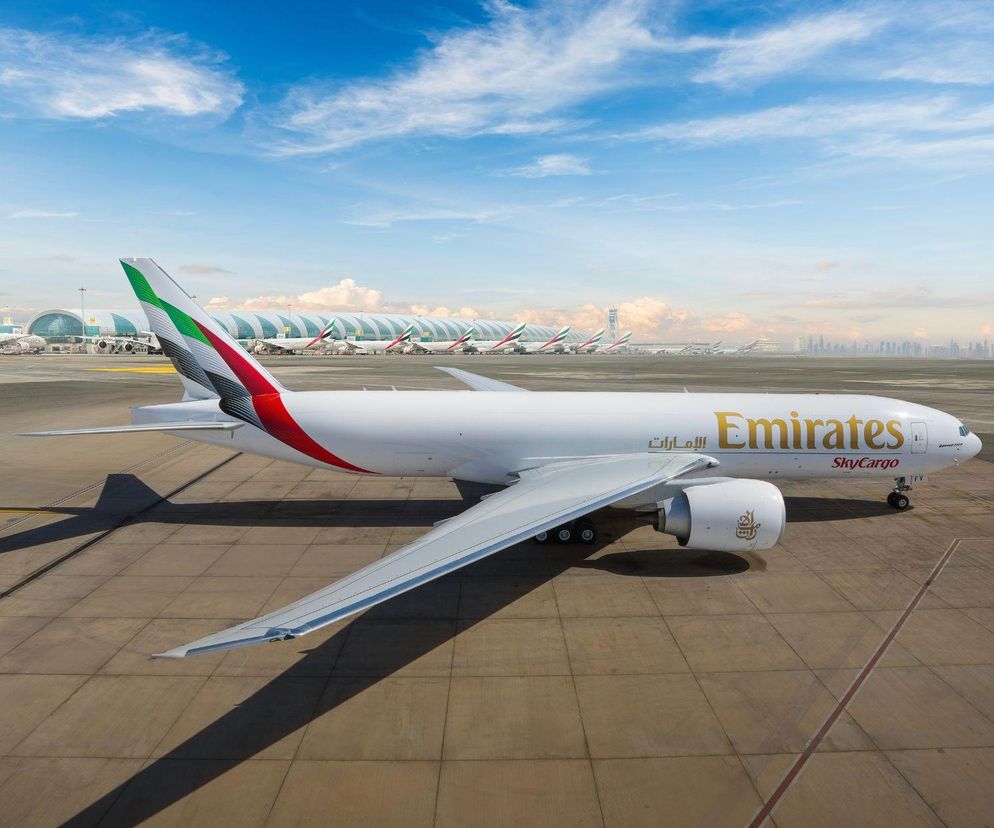  Pierwszy z frachtowców Emirates SkyCargo zyskał nowe charakterystyczne barwy