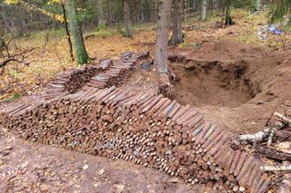 Las niczym magazyn broni! Ponad 2 tysiące pocisków na Mazurach