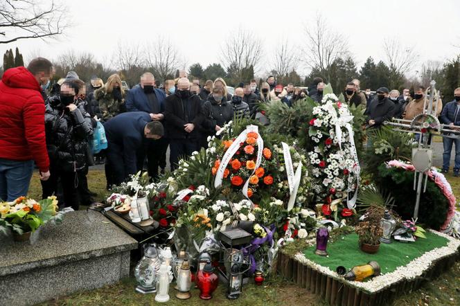 Pogrzeb Marka "Krzykacza" Pawłowskiego ze "Złomowisko PL"
