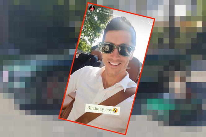 Robert Lewandowski w swoje urodziny wsiadł do fury za 1,5 mln złotych