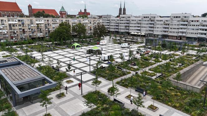 Plac Nowy Targ we Wrocławiu, 26 lipca 2014 r.