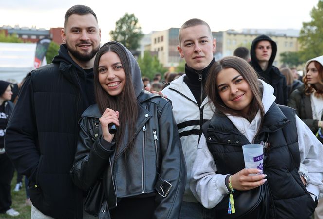 Tłum studentów bawił się pierwszego dnia Juwenaliów Politechniki Lubelskiej 2025