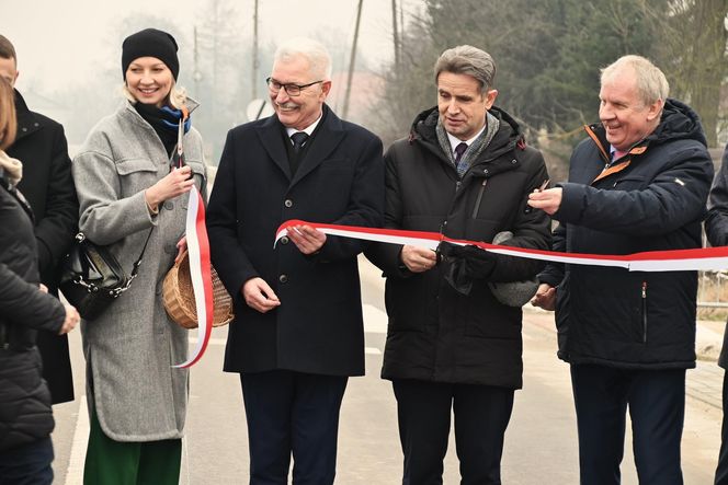 Otwarcie przebudowanej drogi  Udrycze – Kolonia Dębowiec