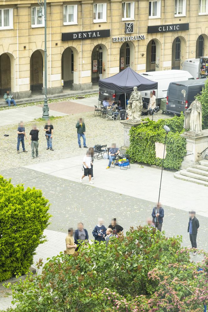 Gwiazdy na planie serialu "Klara"