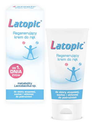 Latopic - regenerujacy krem do rąk