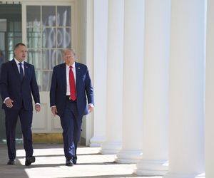 Spotkanie Donalda Trumpa z Karolem Nawrockim