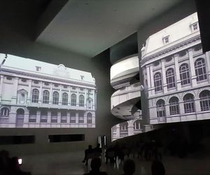 Niezwykły pokaz mappingu 3D w Filharmonii