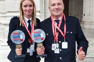 Poznańscy motorniczowie wicemistrzami świata! Dariusz Graj i Monika Bocian zajęli drugie miejsce na zawodach w Wiedniu