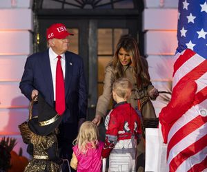 Tłumy na zabawie w Białym Domu. Tak Trump świętował Halloween EPA/JIM LO SCALZO
