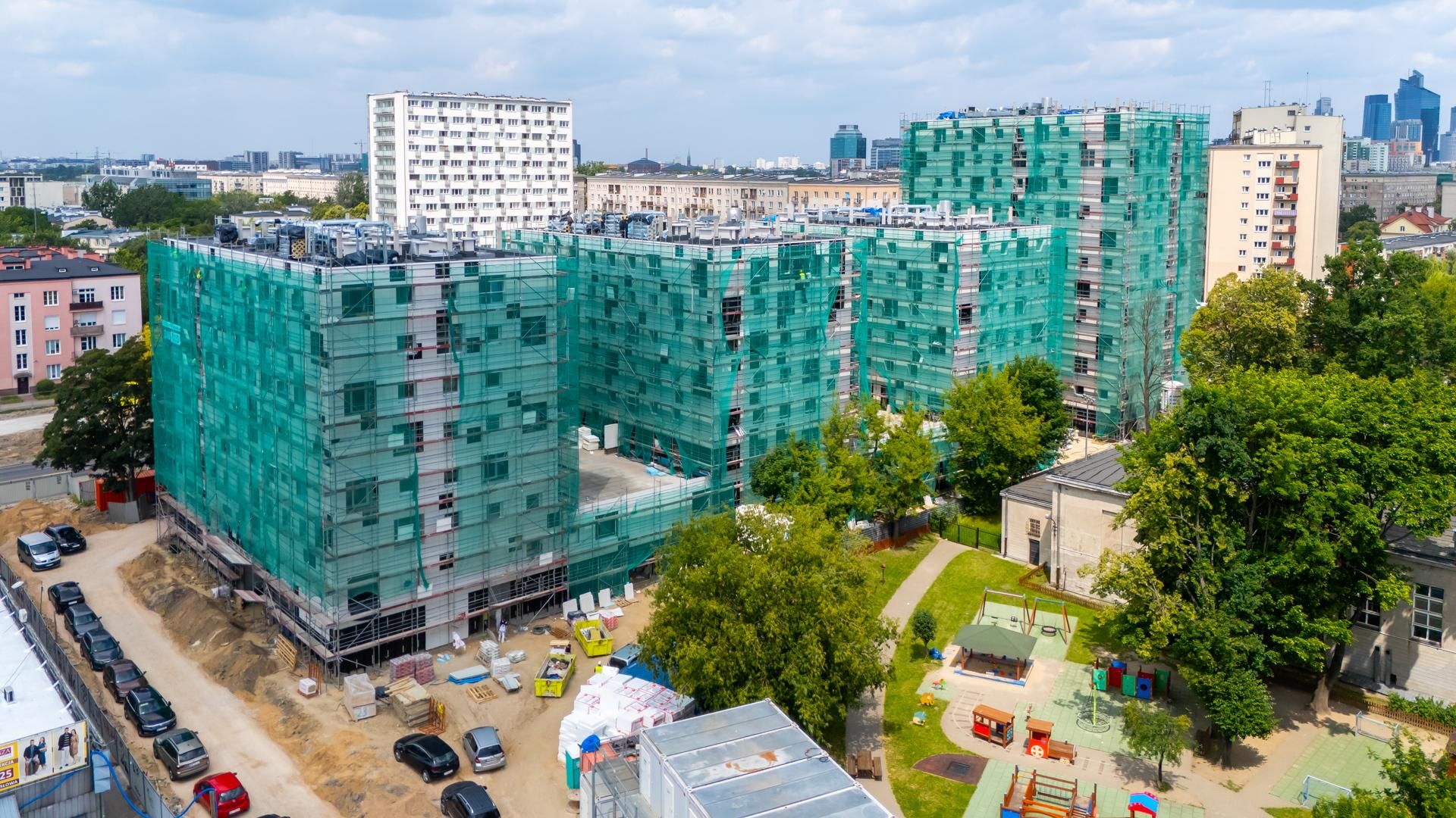 Osiedle TBS na Ochocie projektu JEMS Architekci