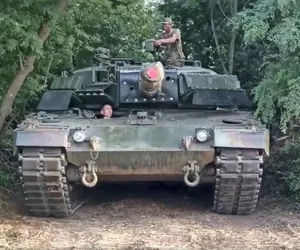 Ukraiński Leopard 2 z rosyjskim pancerzem