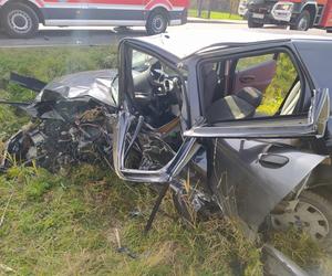 Koszmarny wypadek w Nieczajnej Górnej! 40-latek zginął, kierowca BMW uciekł