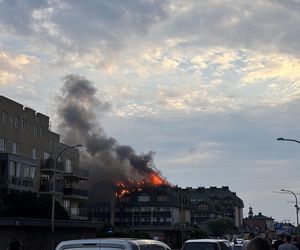 Pożar w Ząbkach (3.07.2025)