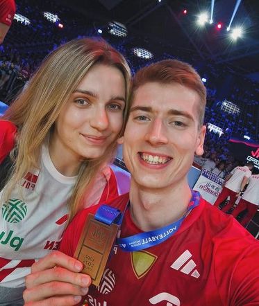 Kamil Semeniuk i jego ukochana Katarzyna