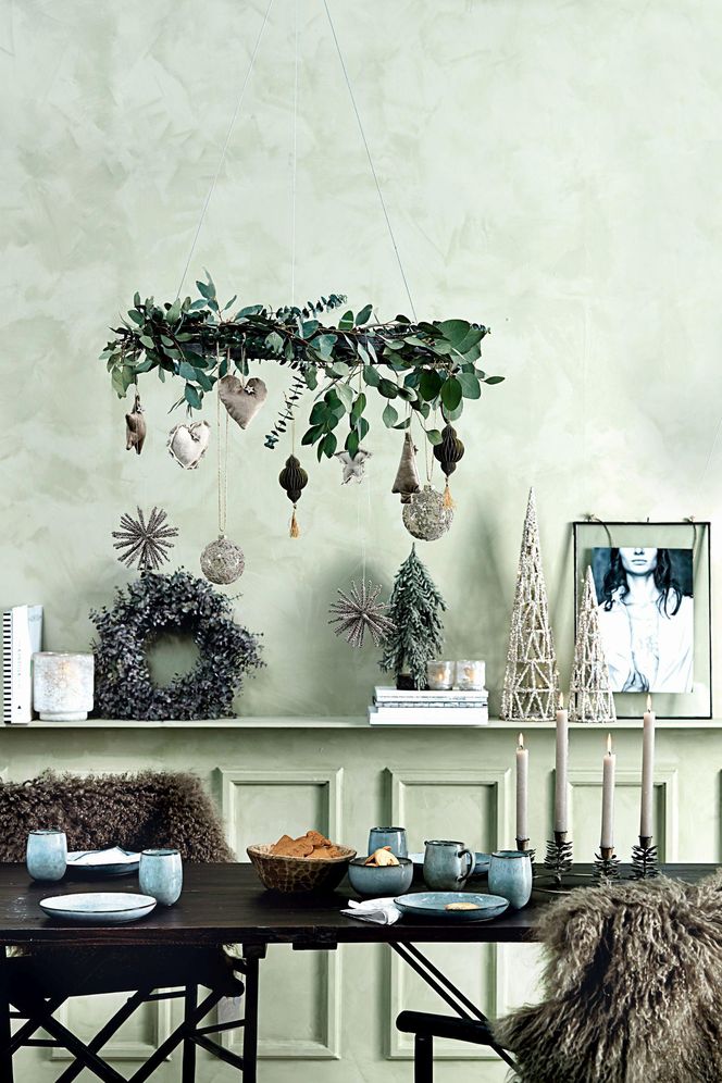 Bożonarodzeniowe dekoracje w stylu skandynawskim