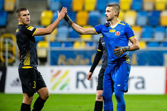 Miłosz Mleczko, bramkarz Termaliki Nieciecza