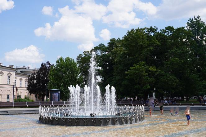 Upał w centrum Lublina