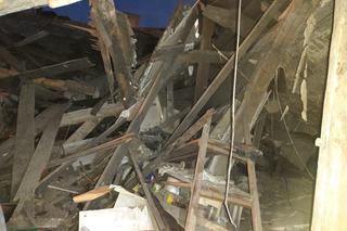 Wybuch gazu w Chełmży. Zdjęcia z akcji strażaków