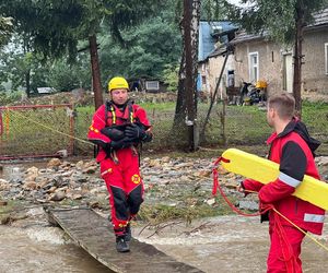 Ratownicy Zachodniopomorskiego WOPR pomagają na południu Polski