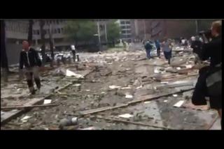OSLO: Wybuch bomby w pobliżu budynków rządowych i redakcji Verdens Gang. 1 osoba nie żyje, 7 rannych.