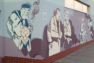 Na Osowej Górze w Bydgoszczy powstał mural inspirowany życiem mieszkańców [ZDJĘCIA]