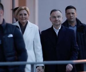 Prezydent Andrzej Duda z małżonką