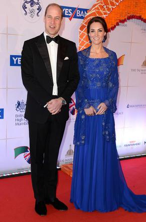 Księżna Kate i książę William w Bombaju