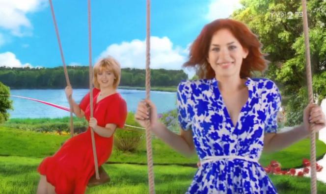 Nowa czołówka M jak miłość. Basia (Gabriela Raczyńska), Ania (Gabriela Świerczyńska)