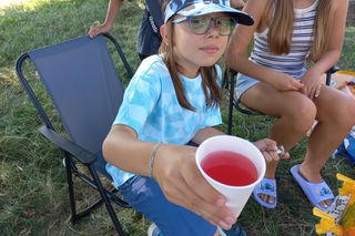 Komu lemoniadę na ochłodę? Sympatyczna akcja dzieci w Lesznie