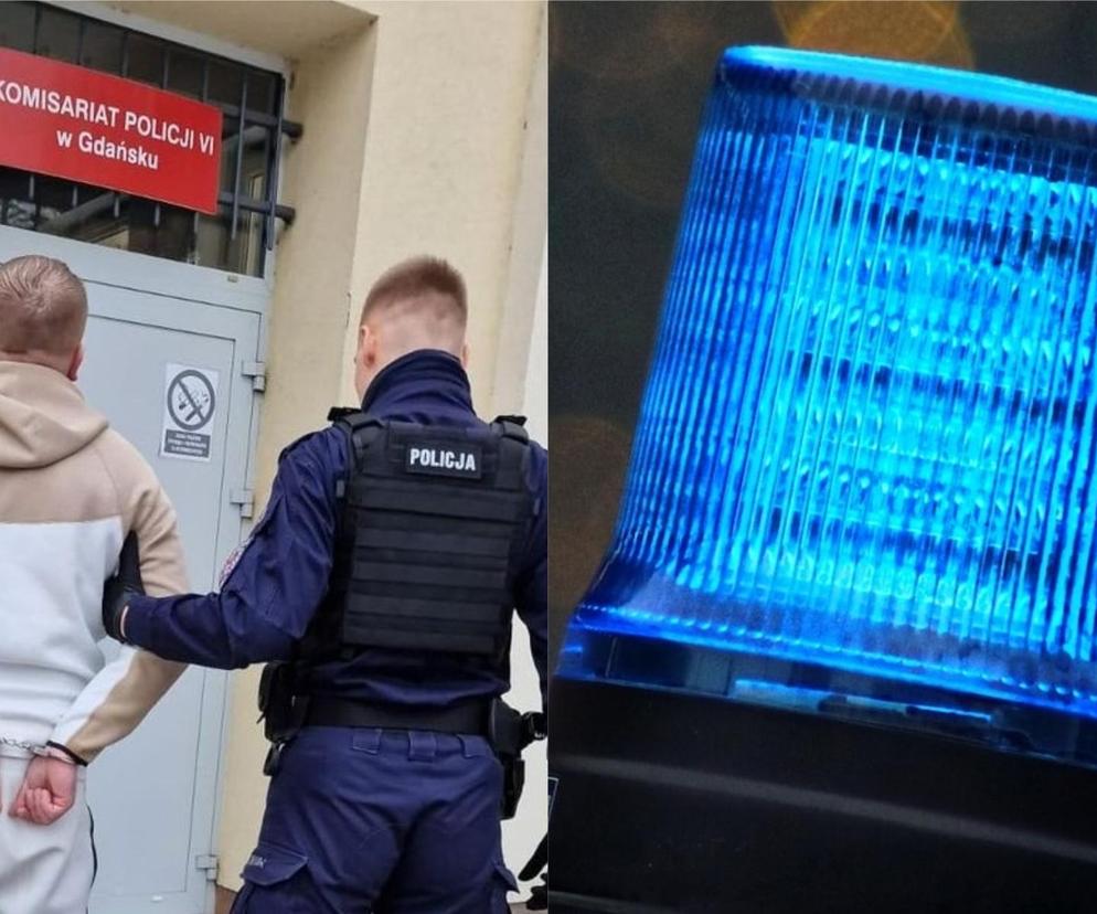 39-latek zatrzymany po pościgu w Gdańsku