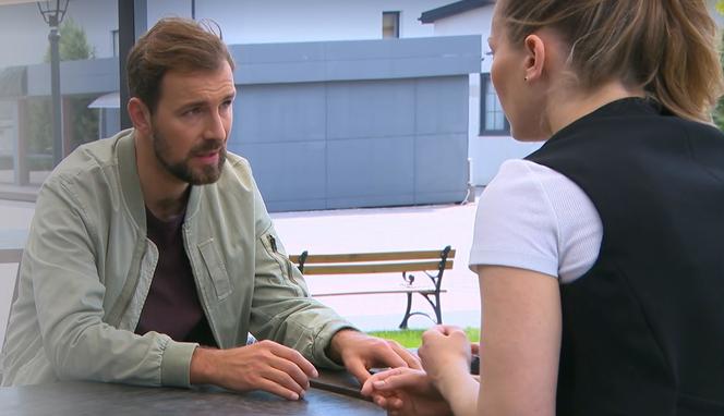 Barwy szczęścia odc. 2707: Renata (Anna Mrozowska), Marcin Kodur (Oskar Stoczyński)