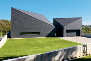 Nietypowe bryła i wnętrza śląskiego domu