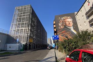 Automatyczny parking przy ulicy Tylnej Mariackiej w Katowicach