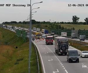 Tak naprawiano betonową nawierzchnię autostrady A1