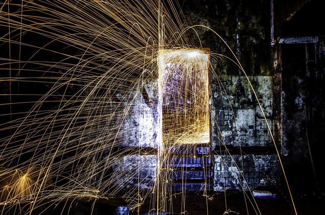 Steel wool photography