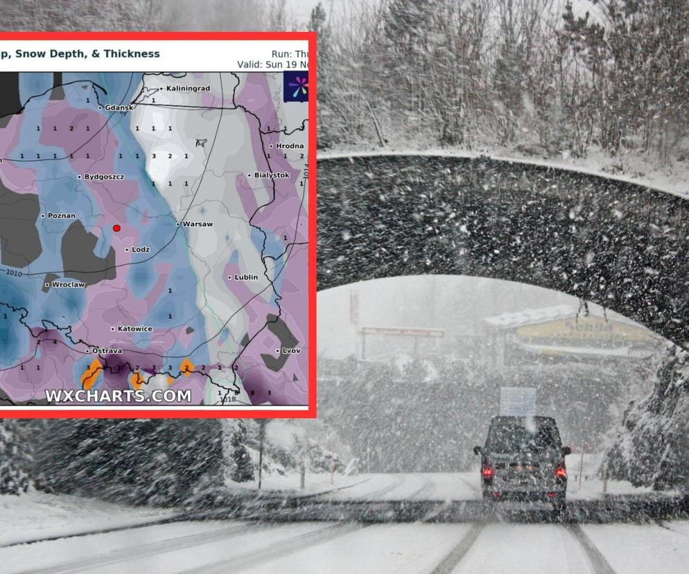 Cyklon Linus sprawdzi zimę do Podkarpacia. Pierwszy atak w weekend 