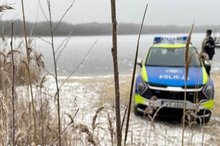 Jezioro to nie lodowisko - apelują policjanci i kontrolują akweny