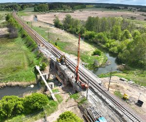 Trwa modernizacja stacji kolejowej na Mazurach. Wkrótce powstanie przejście podziemne